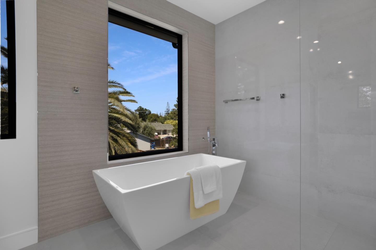 729 Filbert Avenue Campbell, CA 95008 - Photo 25 of 56 a white bath tub sitting in a bathroom