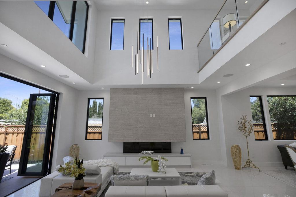 729 Filbert Avenue Campbell, CA 95008 - Photo 9 of 56 a living room with furniture potted plant and a large window