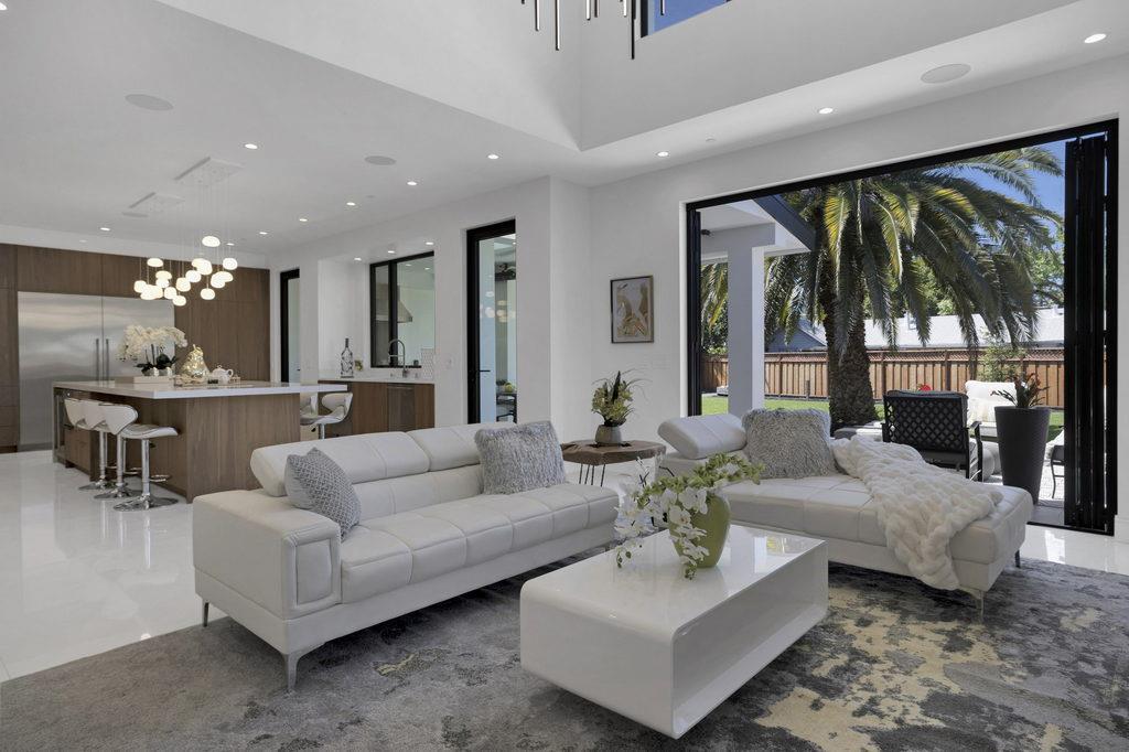 729 Filbert Avenue Campbell, CA 95008 - Photo 10 of 56 a living room with furniture and a large window