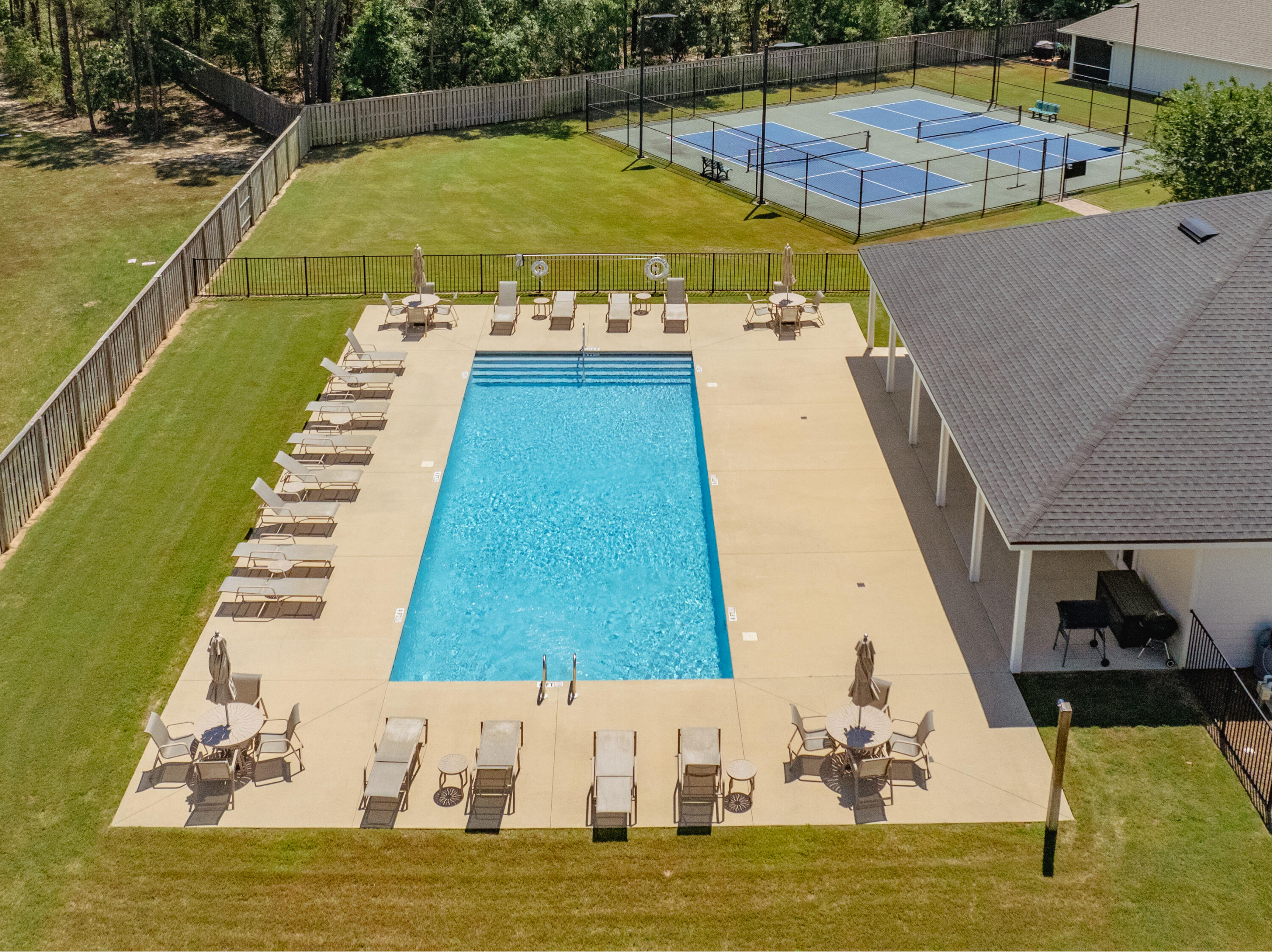 201 Lightning Bug Lane, Unit LOT 58 Freeport, FL 32439 - Photo 32 of 40 a view of swimming pool with seating area