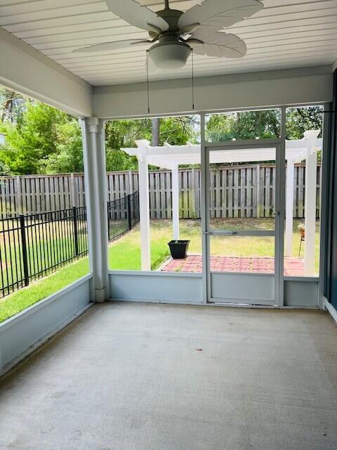 201 Lightning Bug Lane, Unit LOT 58 Freeport, FL 32439 - Photo 7 of 40 a view of an empty room with a balcony