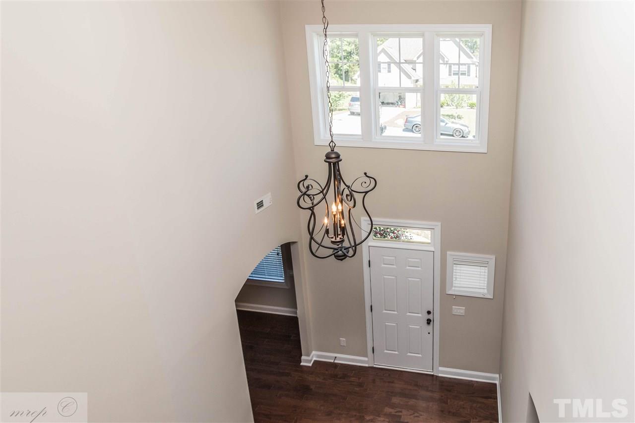 3508 Bloomfield Way Raleigh, NC 27616 - Photo 12 of 24 a view of entryway with wooden floor