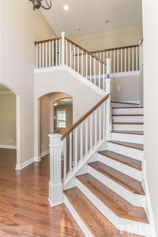 3508 Bloomfield Way Raleigh, NC 27616 - Photo 3 of 24 a view of entryway with wooden floor