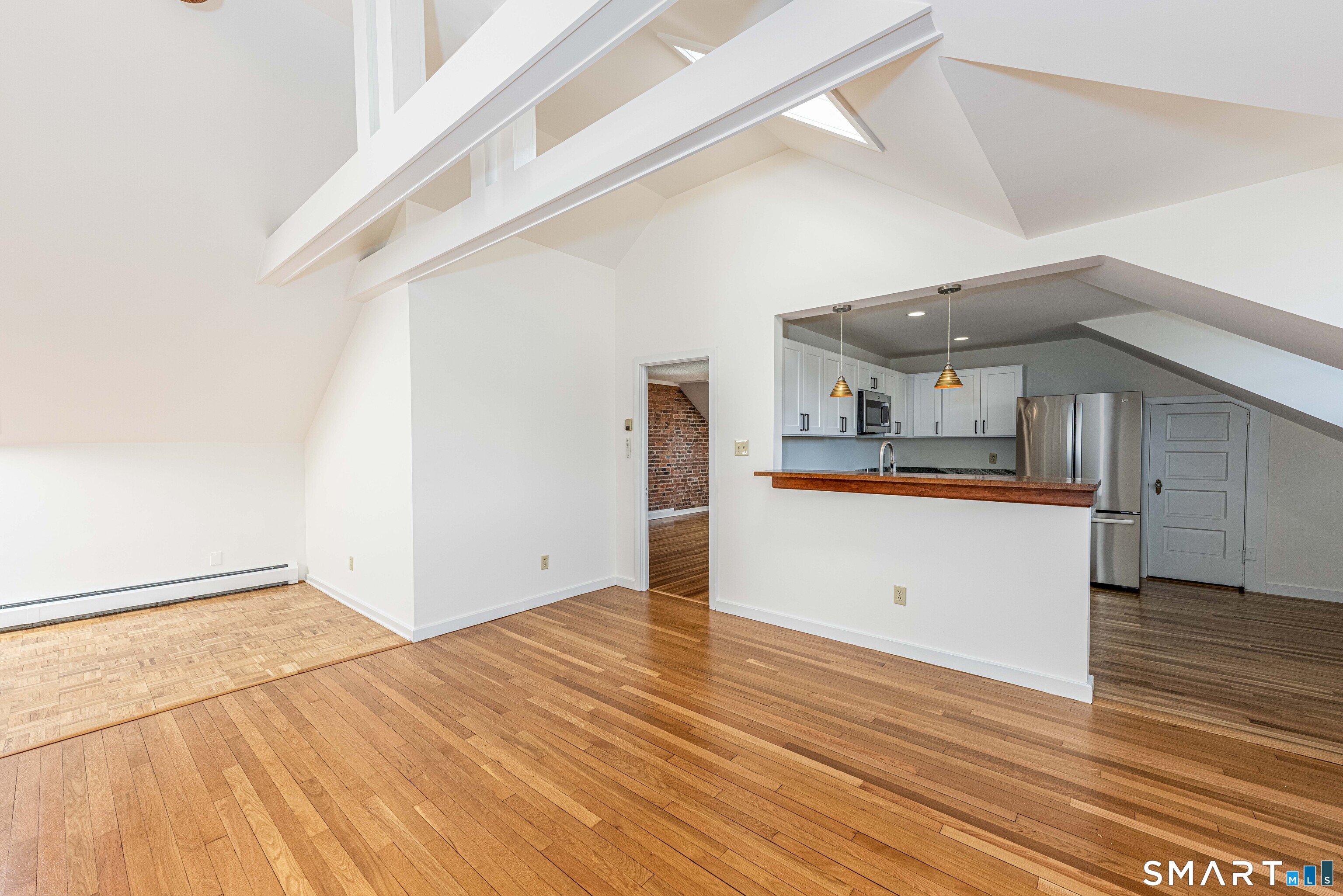 148 Everit Street, Unit F New Haven, CT 06511 - Photo 7 of 26 a view of a kitchen with wooden floor