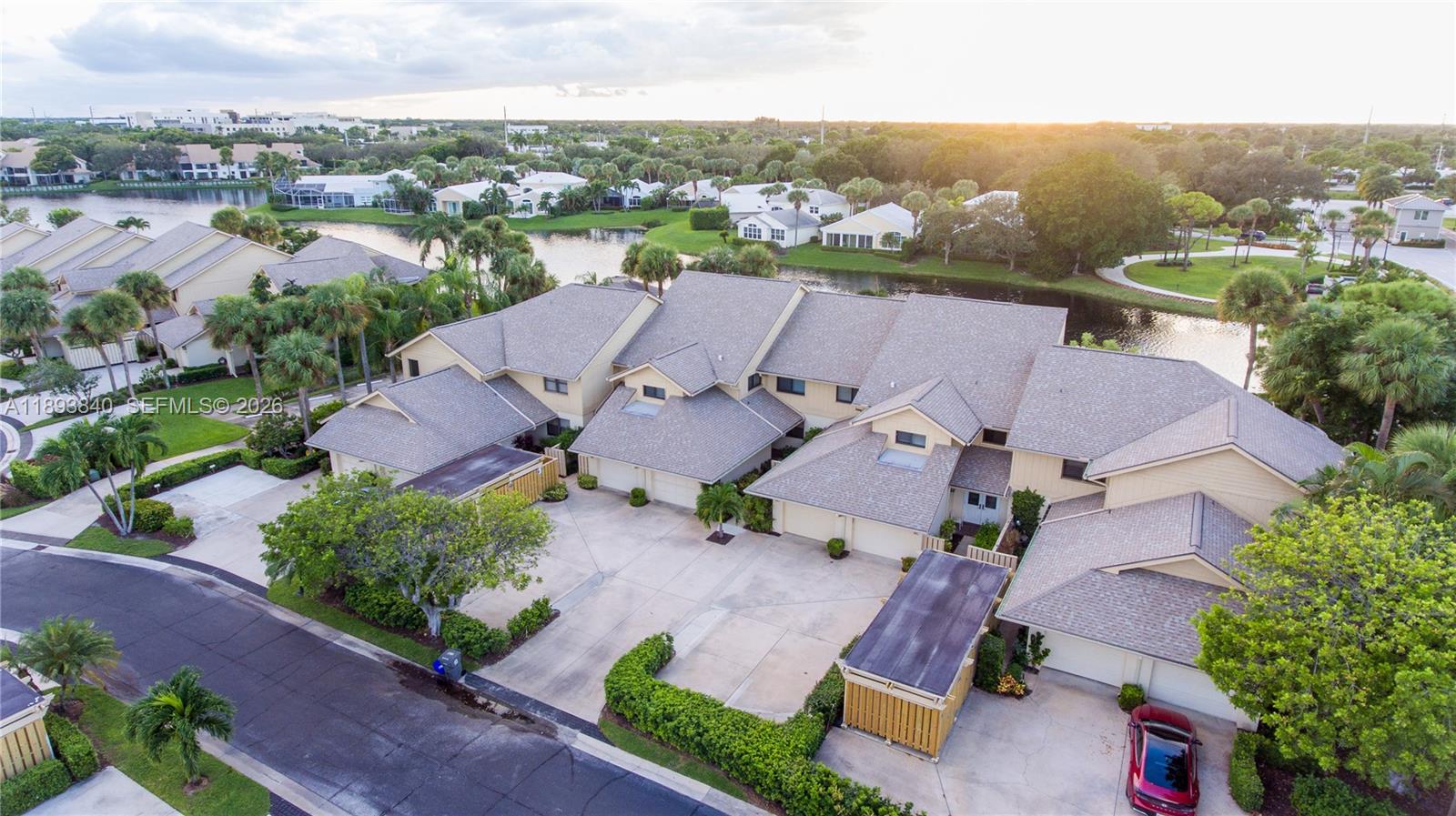 17081 Waterbend Drive, Unit 227 Jupiter, FL 33477 - Photo 4 of 38 an aerial view of residential houses with outdoor space