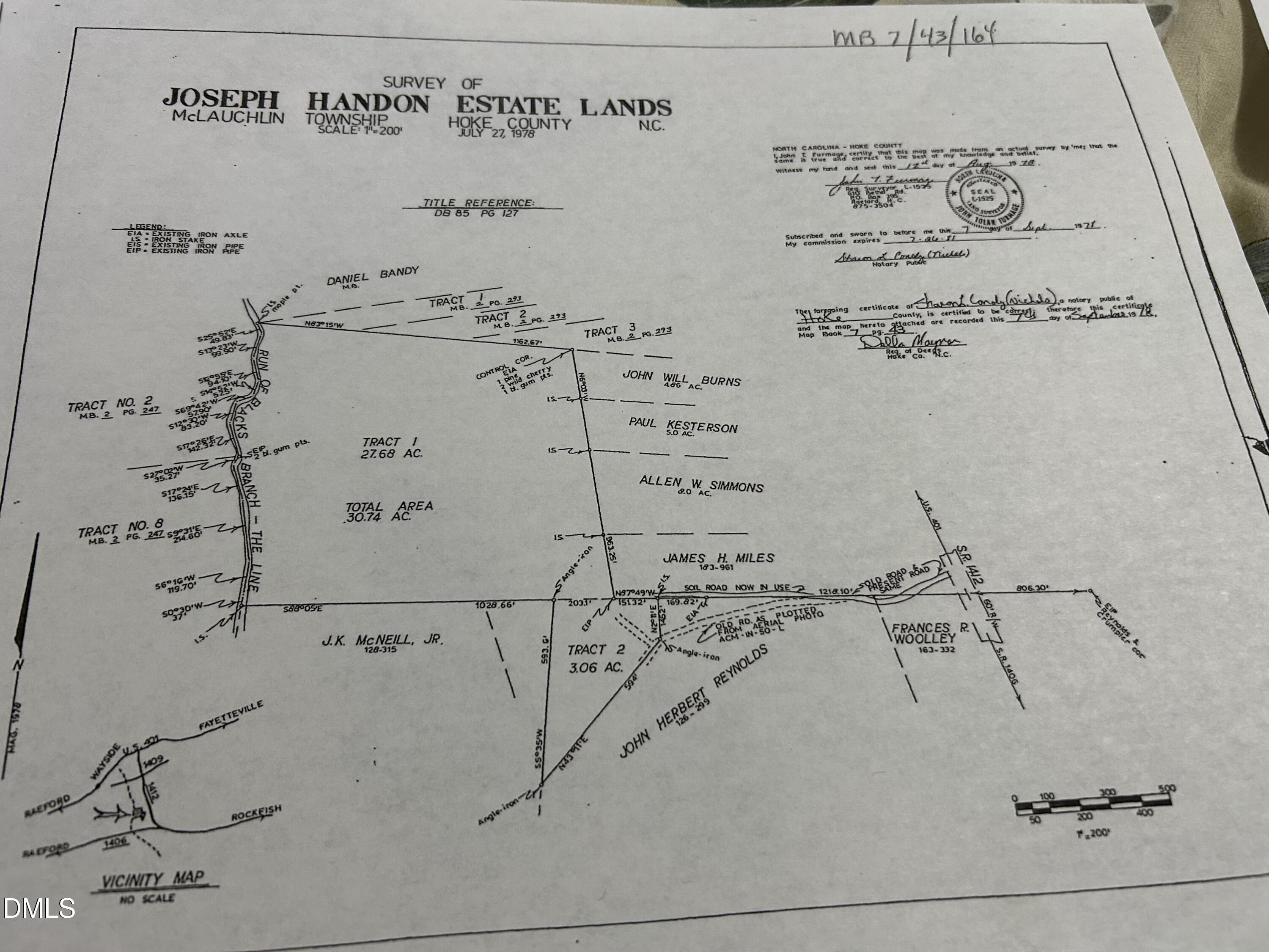 32.74 South Parker Church Road Raeford, NC 28376 - Photo 3 of 13 view of a wall