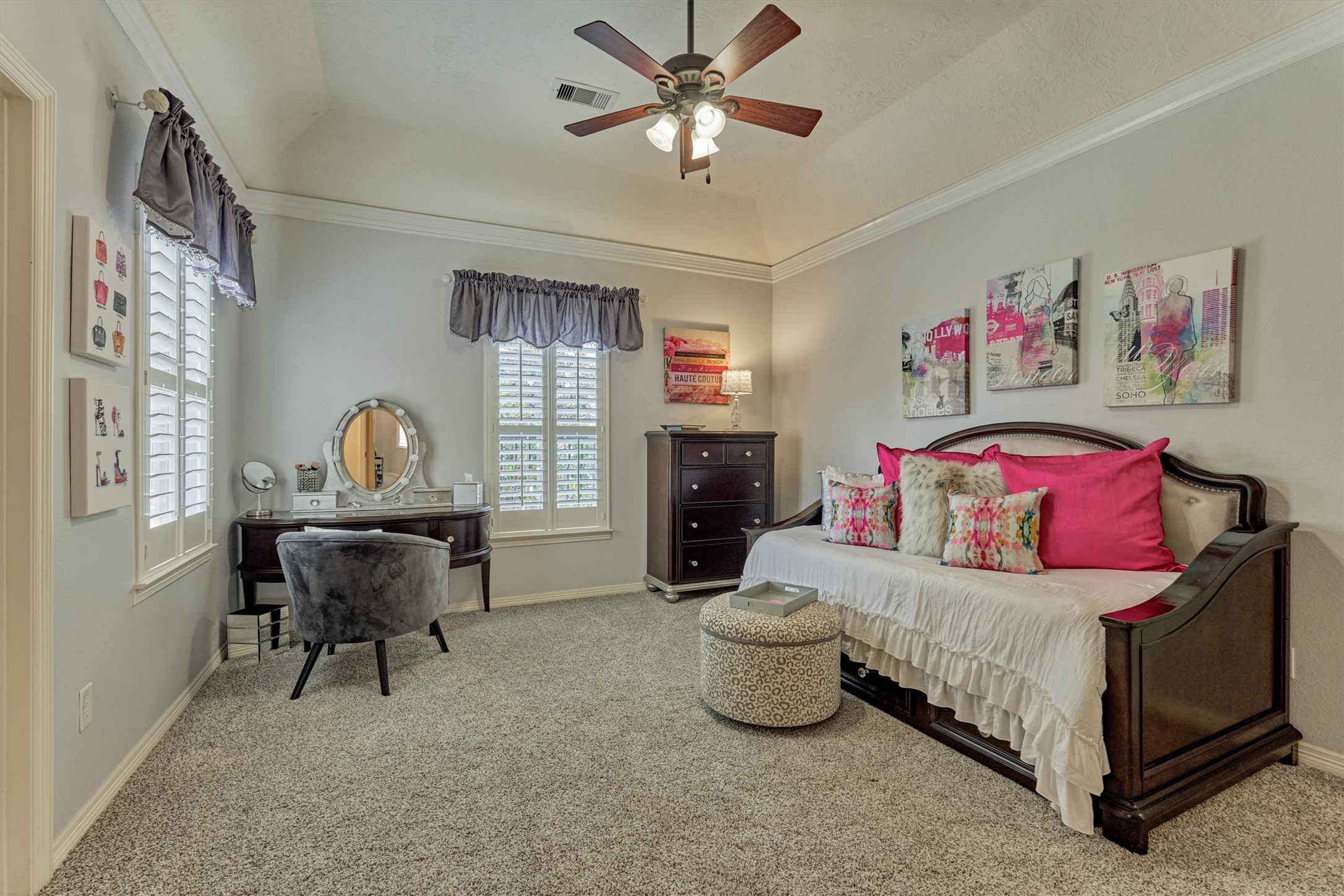 67 South Sage Sparrow Circle Spring, TX 77389 - Photo 40 of 49 a living room with furniture and a chandelier