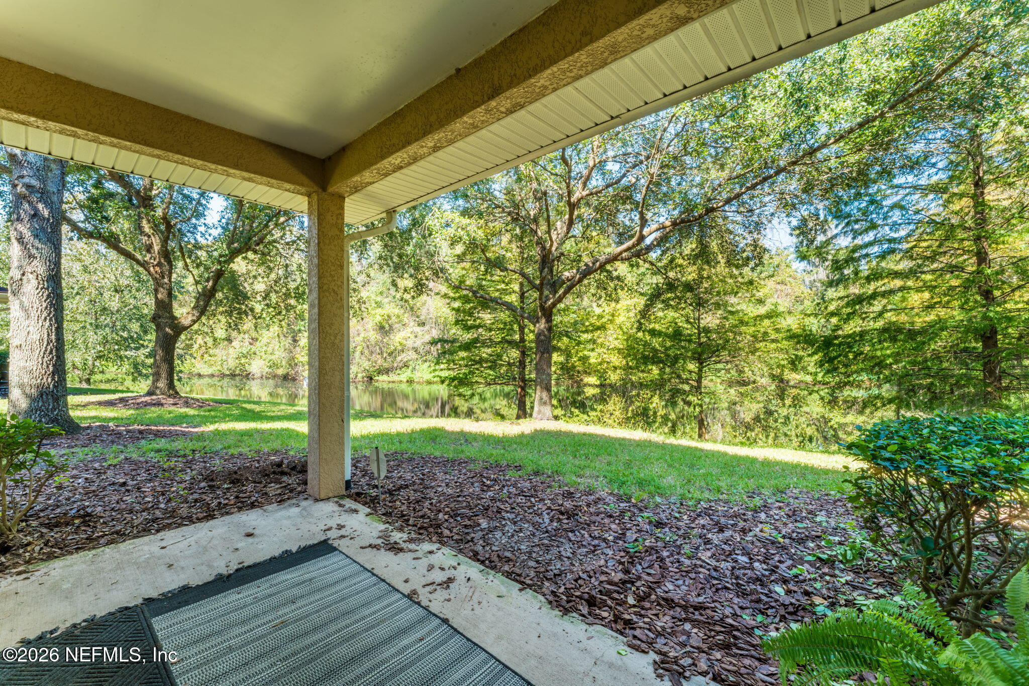 5663 Greenland Road, Unit 1201 Jacksonville, FL 32258 - Photo 51 of 82 a view of a yard with plants and large trees