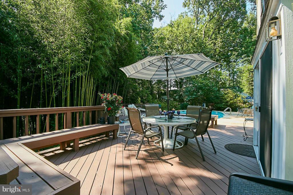 1201 Swinks Mill Road McLean, VA 22102 - Photo 22 of 29 Deck off kitchen