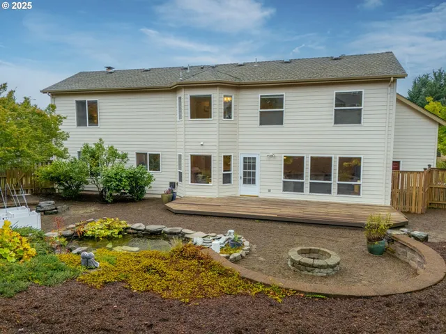 a front view of a house with swimming pool