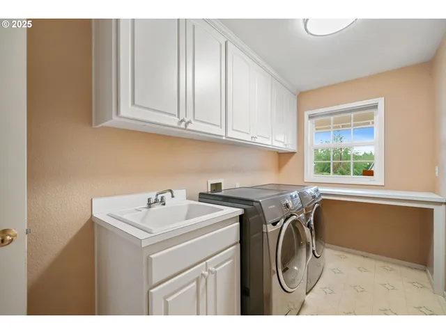 a view of a storage in a room