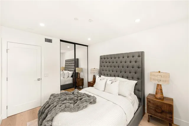 a workspace with furniture and window