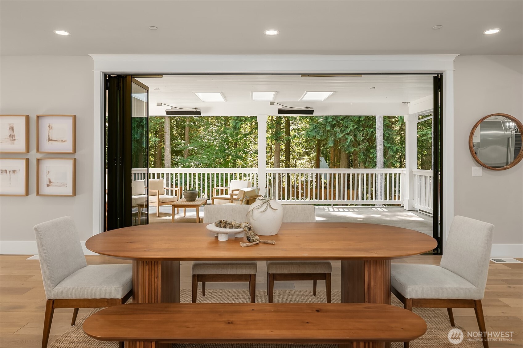 23403 Northeast Union Hill Road Redmond, WA 98053 - Photo 14 of 37 a view of a dining room with furniture window and outside view