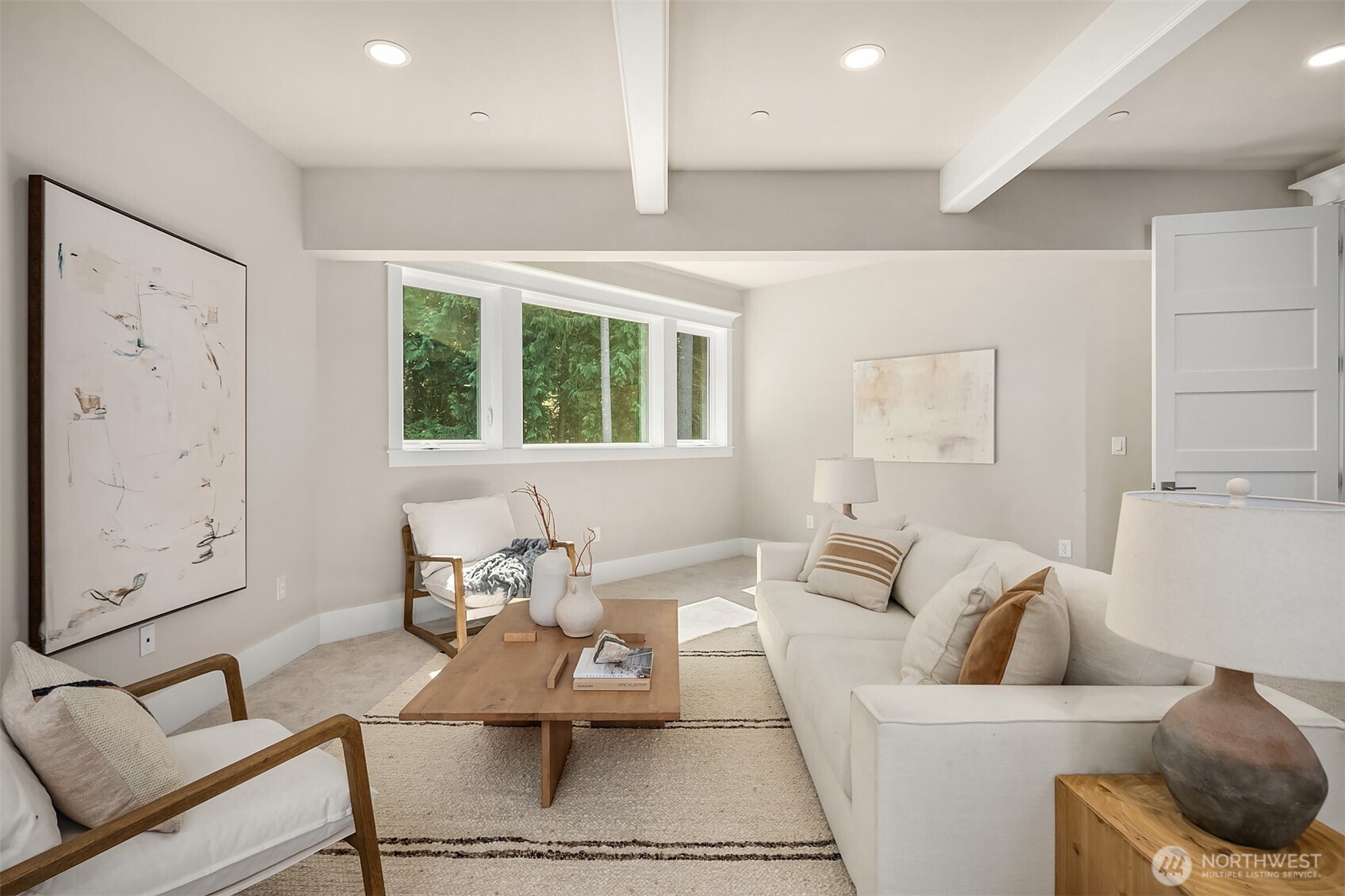 23403 Northeast Union Hill Road Redmond, WA 98053 - Photo 27 of 37 a living room with furniture and a large window