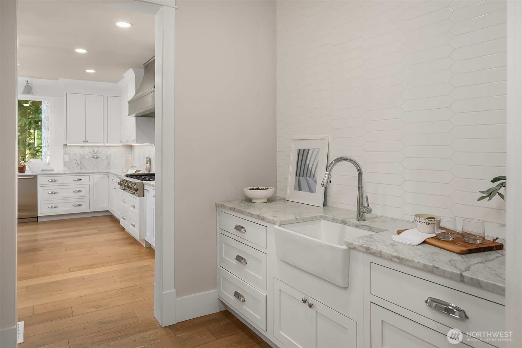 23403 Northeast Union Hill Road Redmond, WA 98053 - Photo 6 of 37 a spacious bathroom with a sink and a mirror