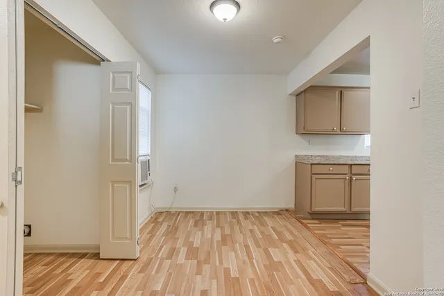 a view of kitchen and utility room