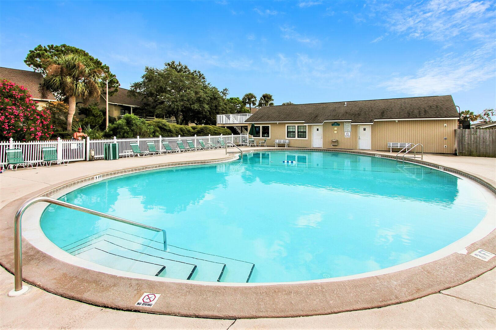159 Sunset Bay, Unit 23A Miramar Beach, FL 32550 - Photo 21 of 31 a view of a swimming pool with a yard