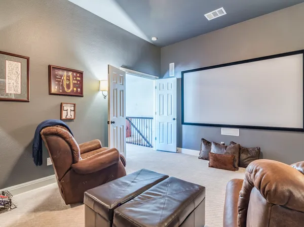 a living room with furniture and window