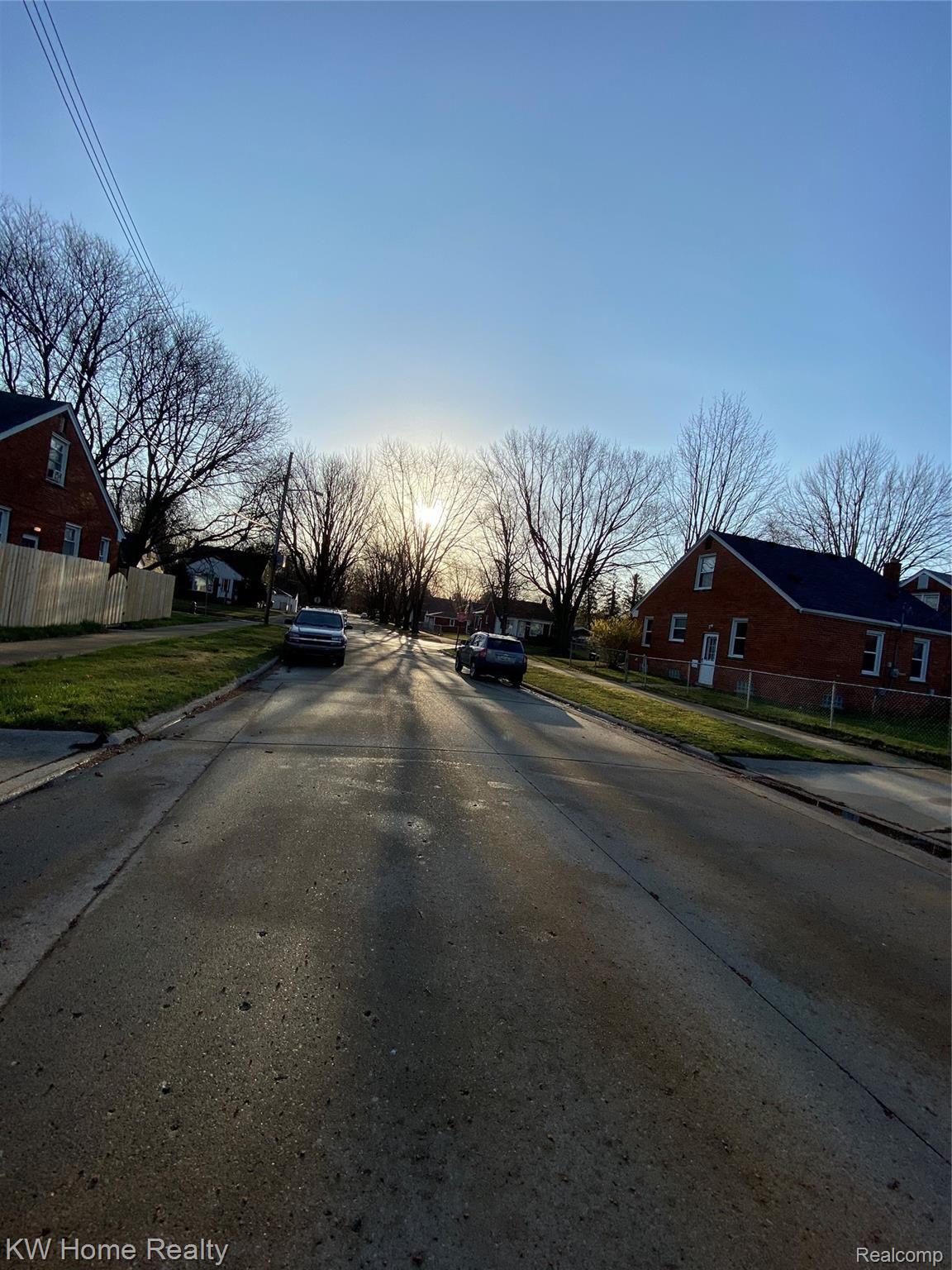 Elmira Street adjacent to home.