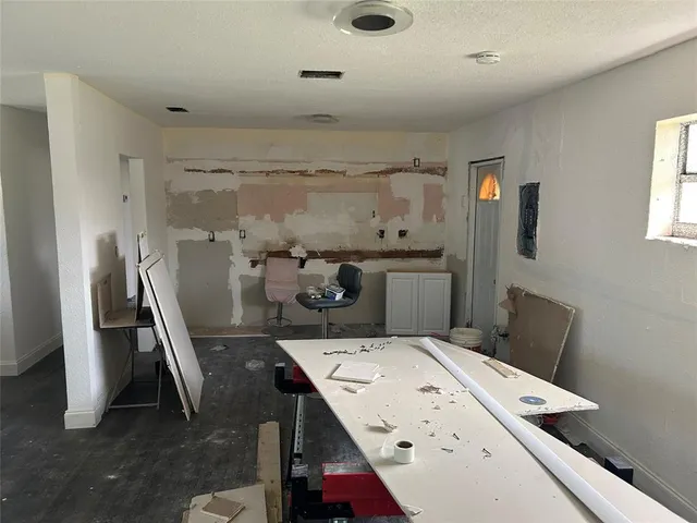 a storage room with washer and dryer