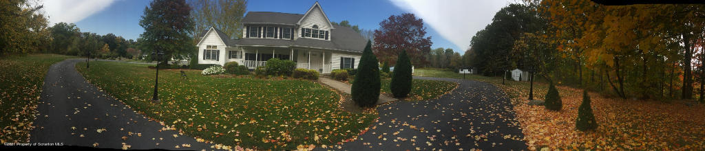 129 Bald Mountain Road Wilkes Barre, PA 18702 - Photo 2 of 40 a view of balcony with yard and outdoor seating