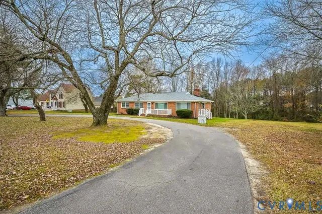 a view of a large garden