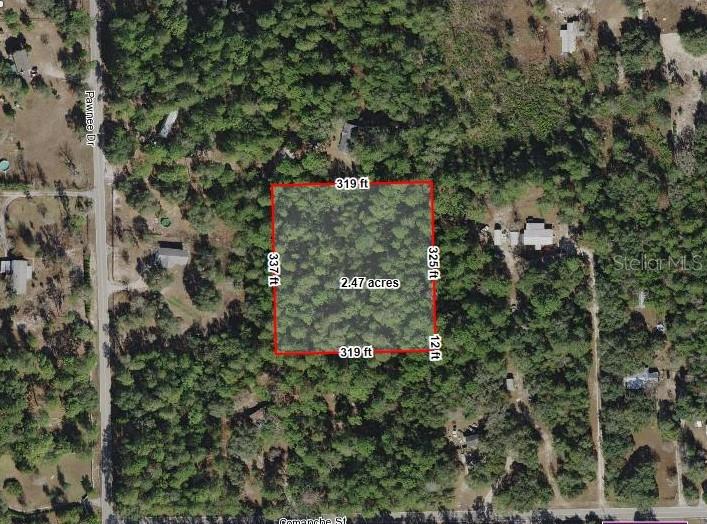 Plat Map - Pawnee Dr