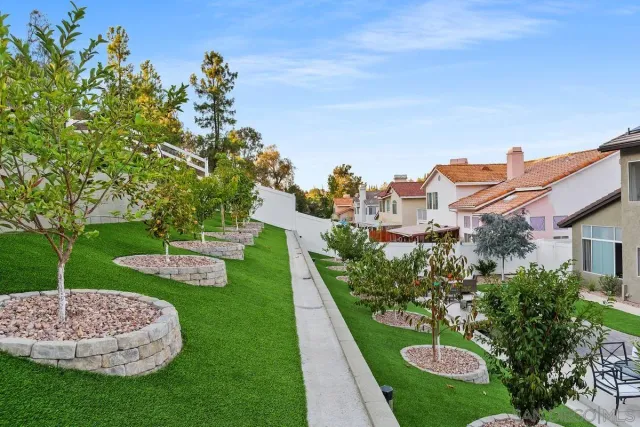 a view of a city with tall buildings