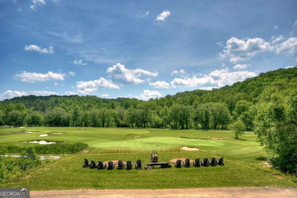 112 Fawn Way Mineral Bluff, GA 30559 - Photo 8 of 26 a view of a golf course with a lake