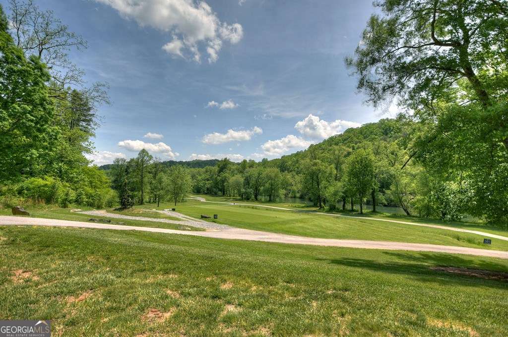112 Fawn Way Mineral Bluff, GA 30559 - Photo 9 of 26 a view of a golf course with a lake