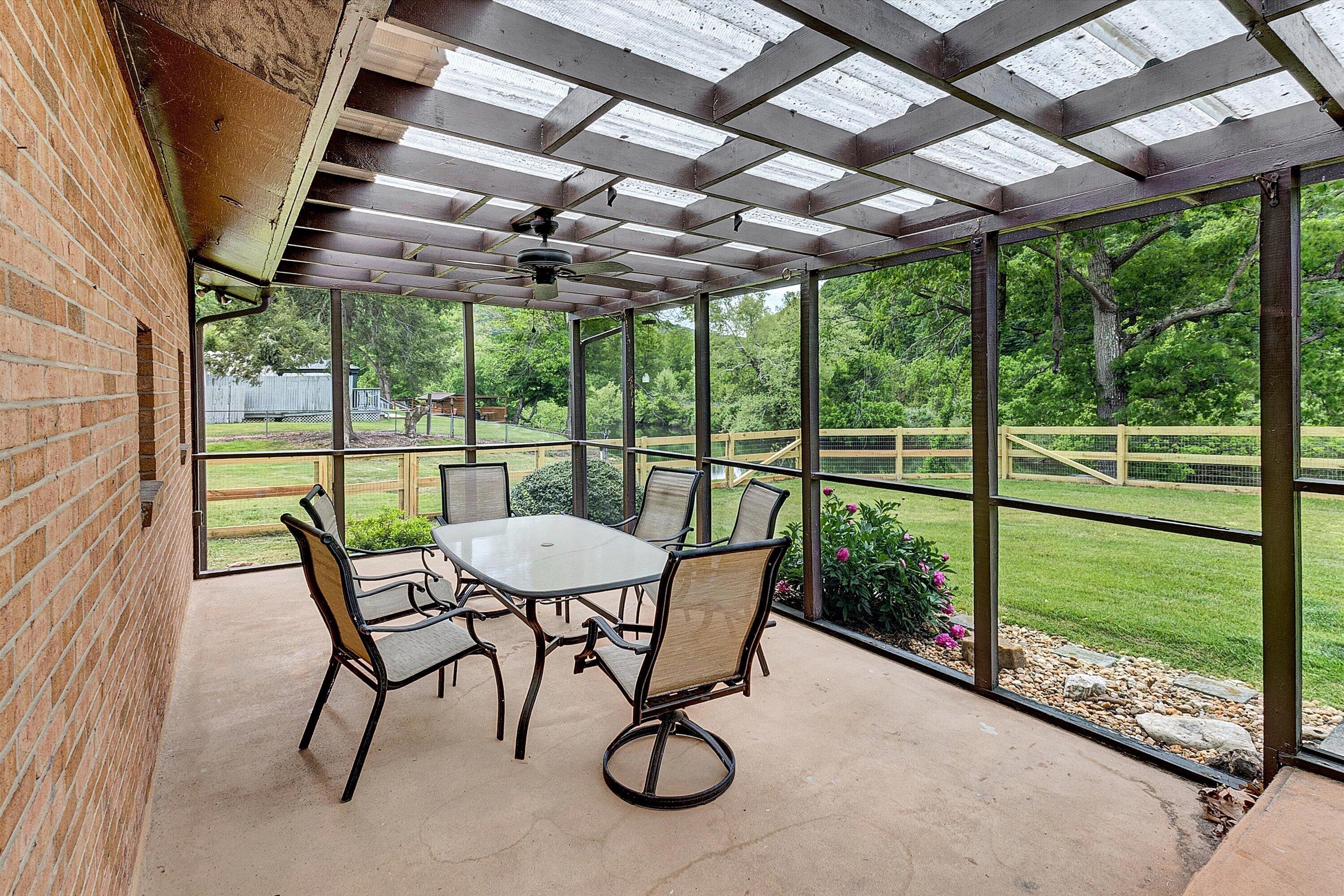 2015 Evergreen Road Covington, VA 24426 - Photo 34 of 46 a patio with table and chairs