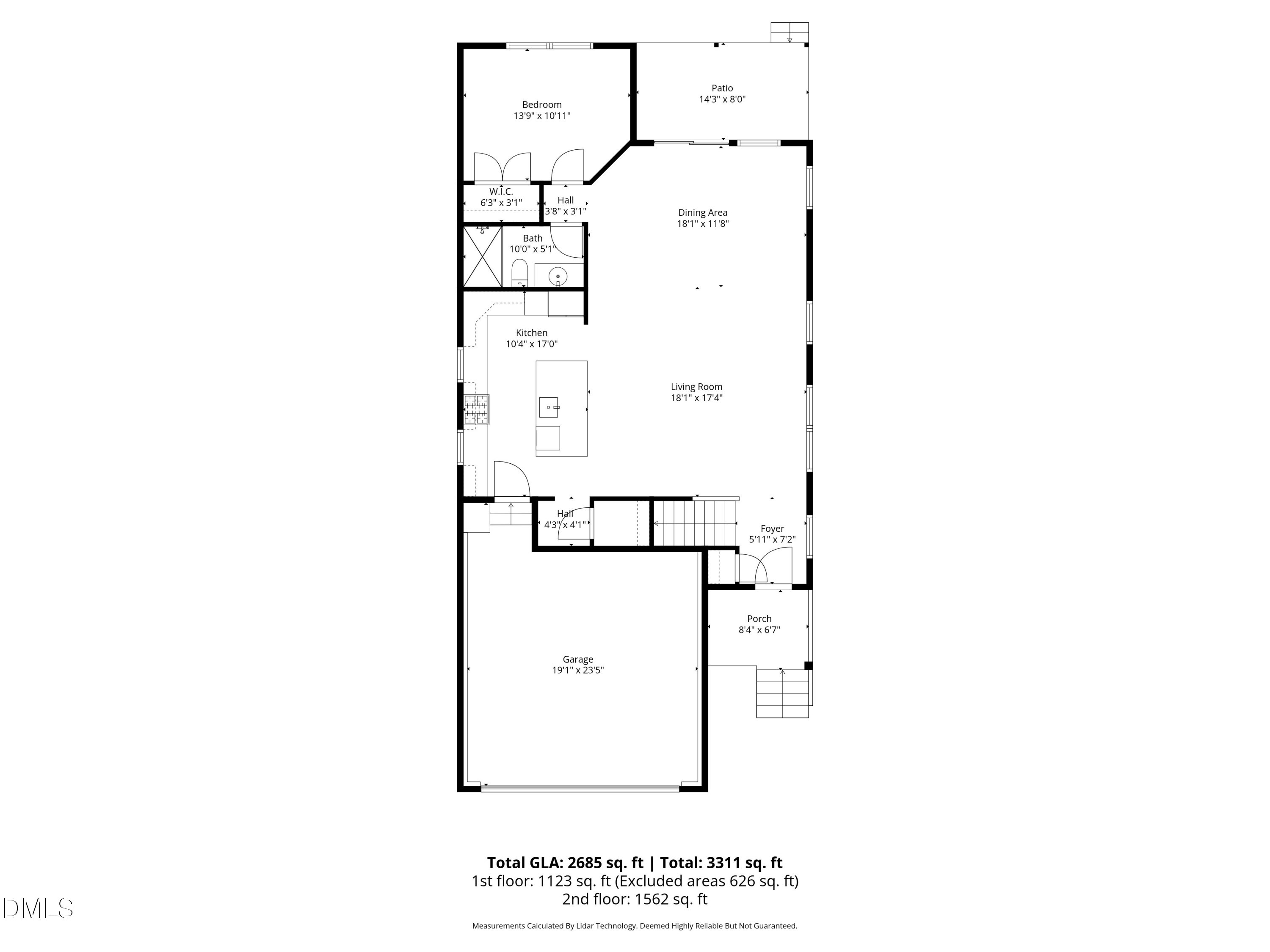 2913 Macbeth Lane Apex, NC 27502 - Photo 60 of 62 a picture of a wall with white wall painting