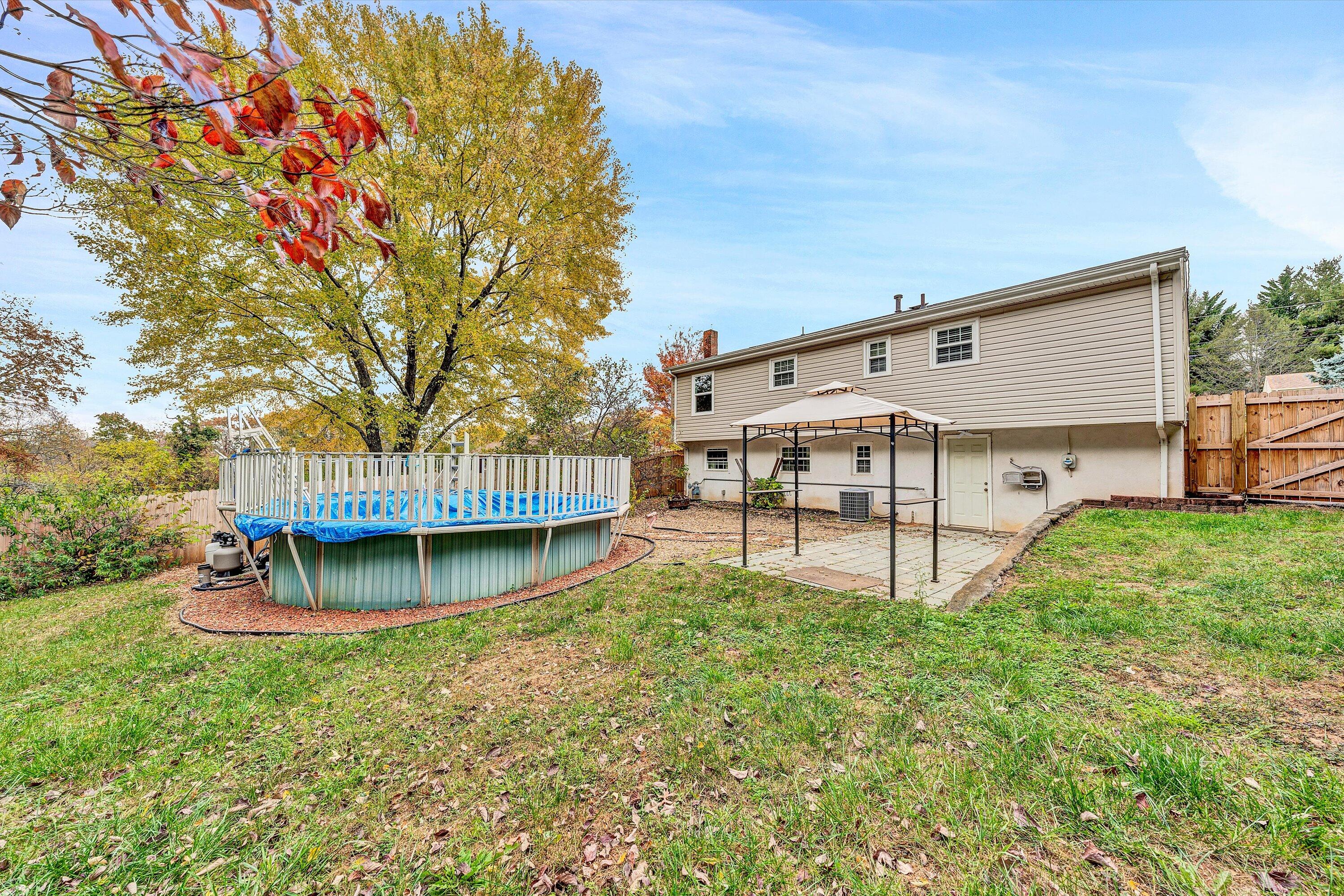 709 Ramada Road Vinton, VA 24179 - Photo 29 of 32 a view of a house with pool and a yard