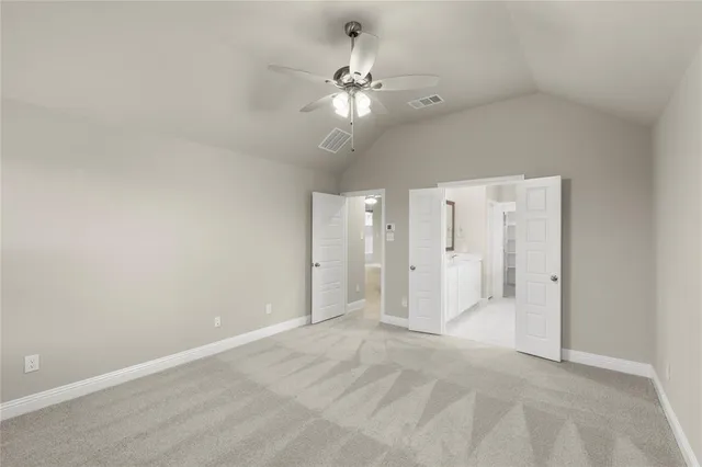 a view of a walk in closet