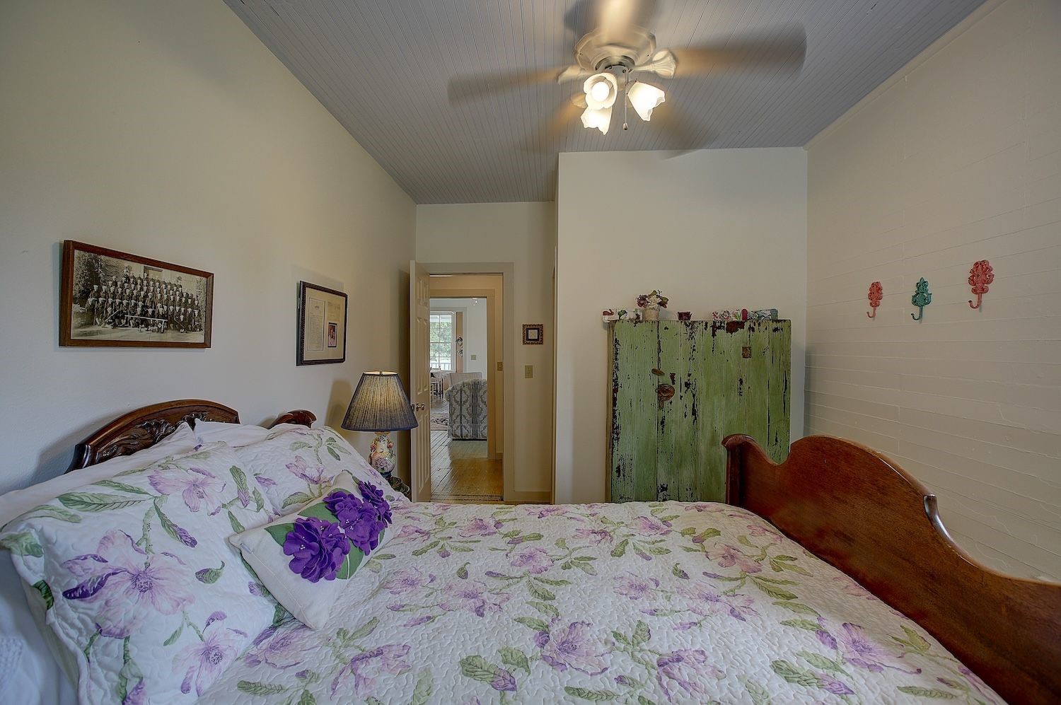 1928 Koether Road Carmine, TX 78932 - Photo 33 of 49 Bedroom with a door to the porch and was once a B & B