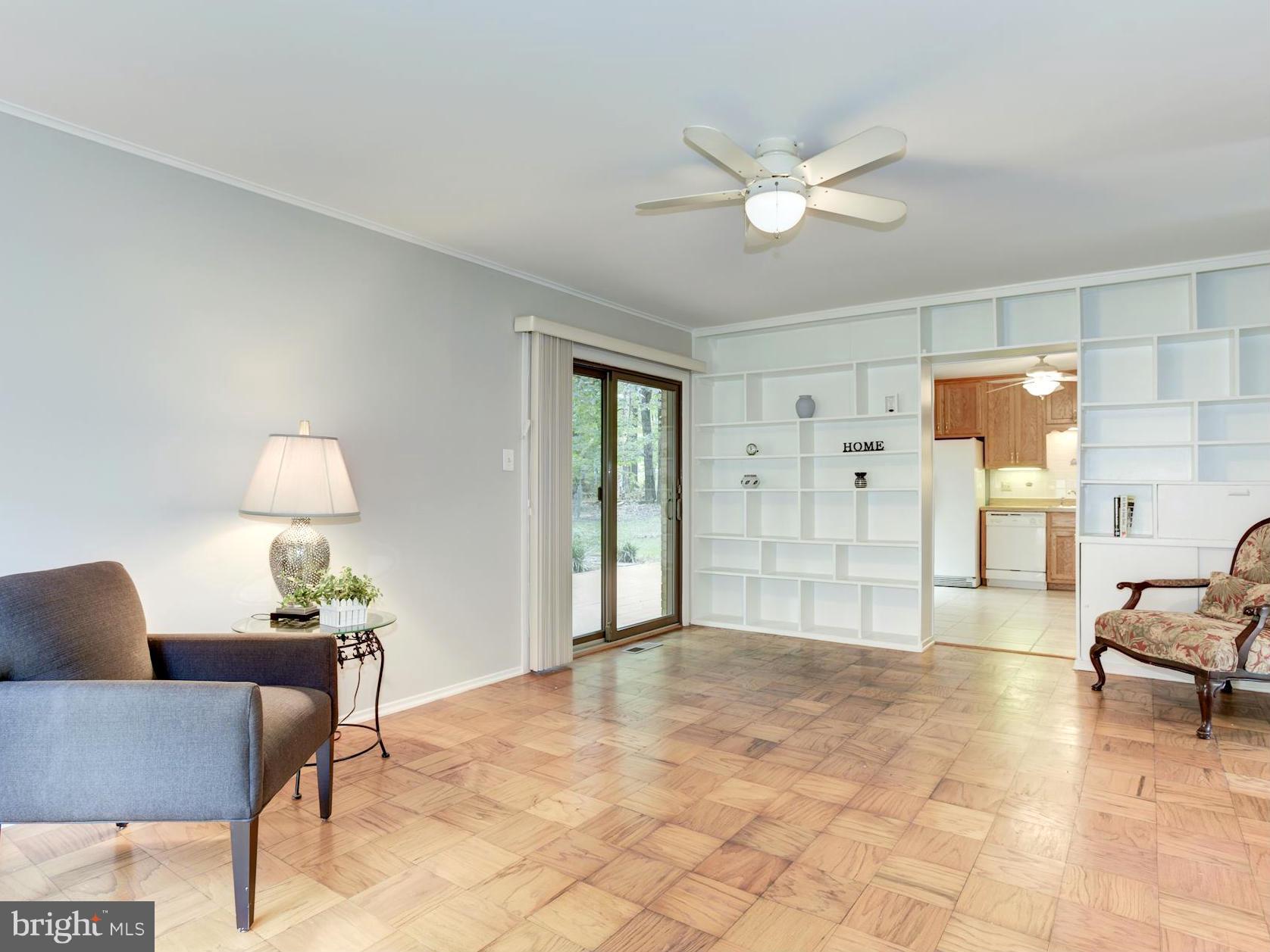 12124 Quorn Lane Reston, VA 20191 - Photo 10 of 24 Family Room built-in bookcae