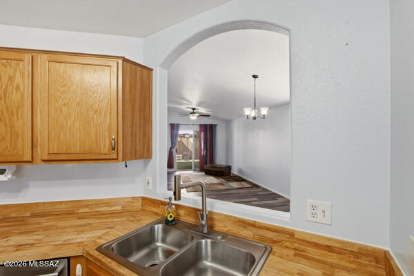 9458 East Bench Mark Loop Tucson, AZ 85747 - Photo 11 of 28 View from Kitchen into living Area