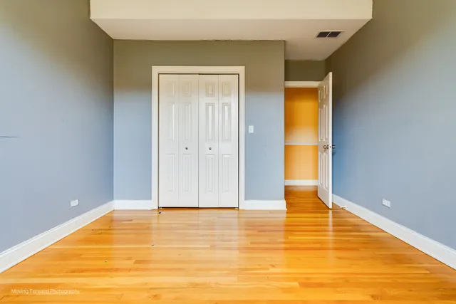 a view of empty room