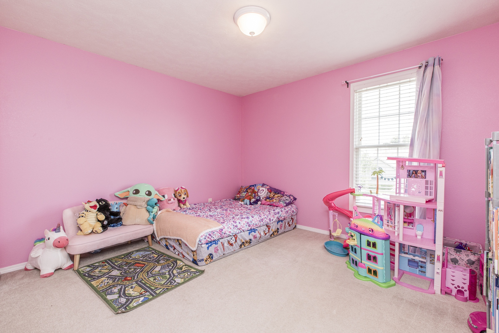 3230 Turquois Way Normal, IL 61761 - Photo 19 of 28 a bedroom with pink bed and toys