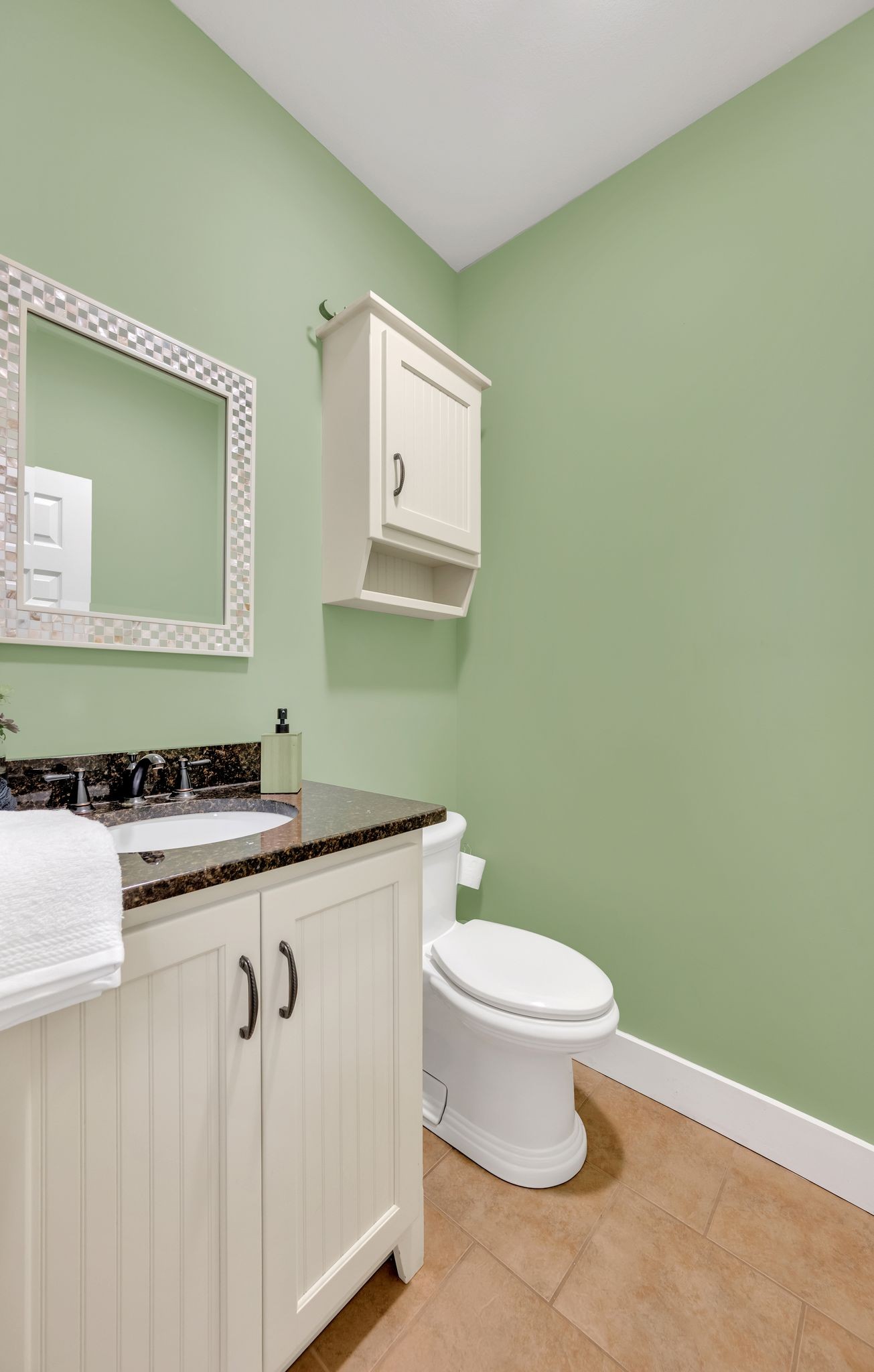 39 Fayetteville Road Kelso, TN 37348 - Photo 35 of 75 a bathroom with a granite countertop toilet and a sink