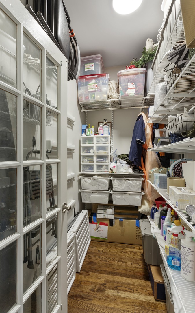 1214 West Webster Avenue, Unit 2E Chicago, IL 60614 - Photo 14 of 23 a room with storage and utility