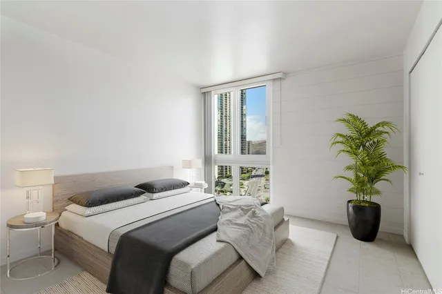 a view of a terrace with a bench