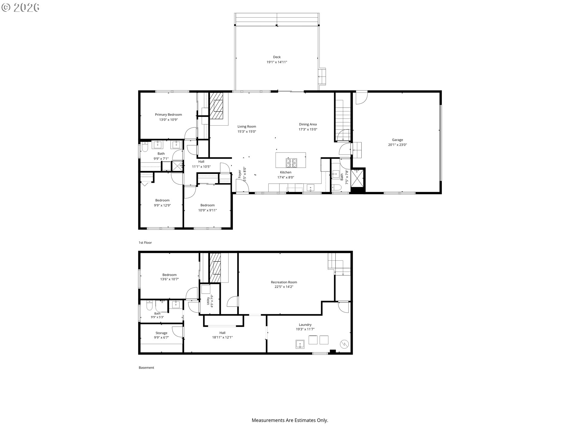 17340 Northeast Woodland Loop Road Yamhill, OR 97148 - Photo 46 of 46 Floor Plan