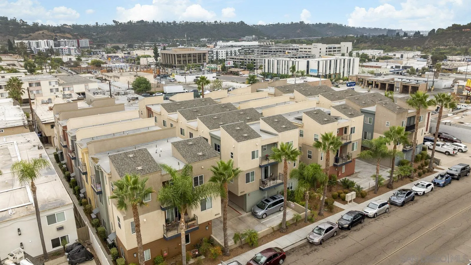 4541 Rainier Avenue, Unit 13 San Diego, CA 92120 - Photo 29 of 36 a picture of city view with lake view