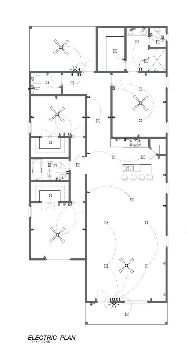 4041 Colgate Street Houston, TX 77087 - Photo 3 of 5 a picture of a room with wall painting