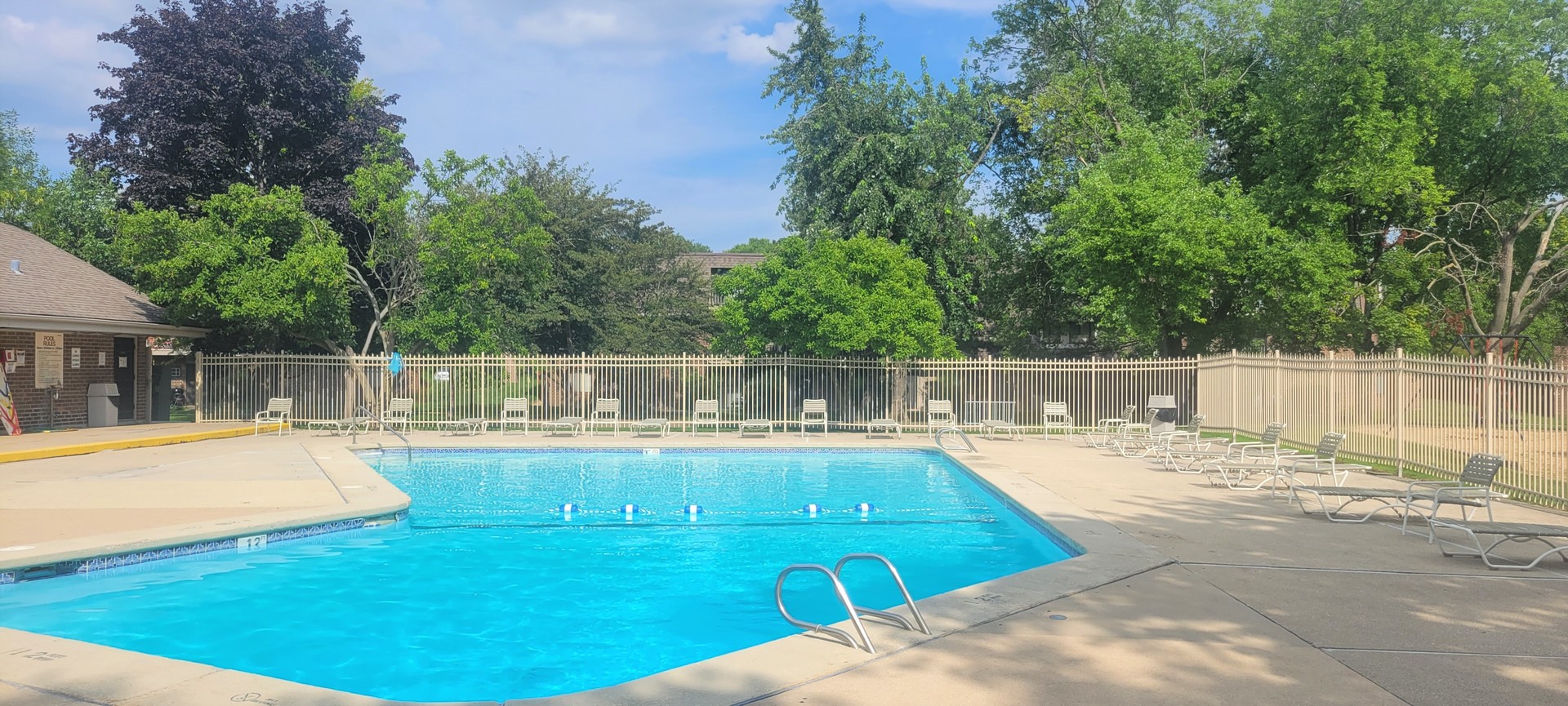254 East Bailey Road, Unit E Naperville, IL 60565 - Photo 2 of 3 a view of a swimming pool with an outdoor space