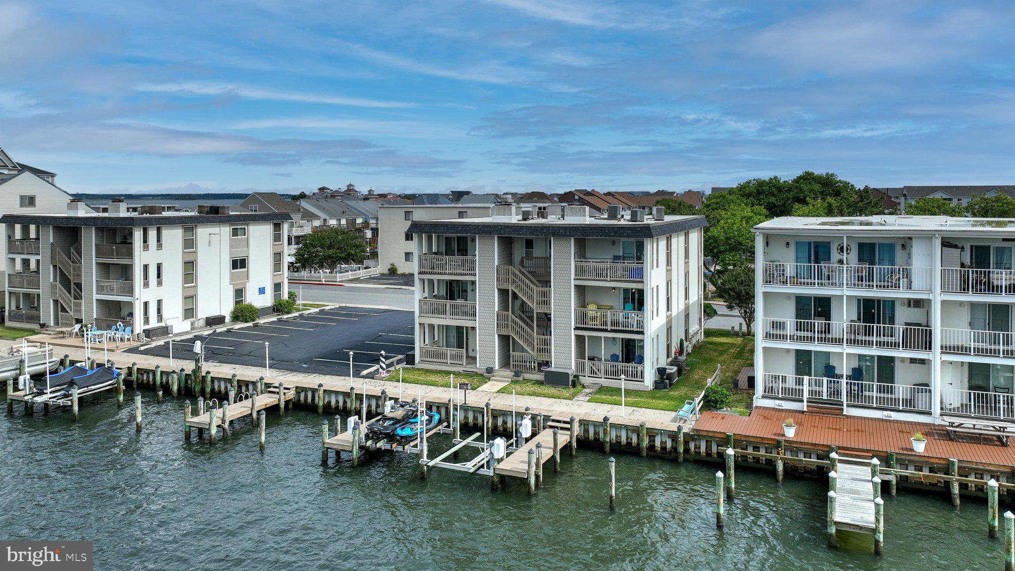 181 Jamestown Road, Unit 5 Ocean City, MD 21842 - Photo 12 of 64 Aerial of Dockside of Building