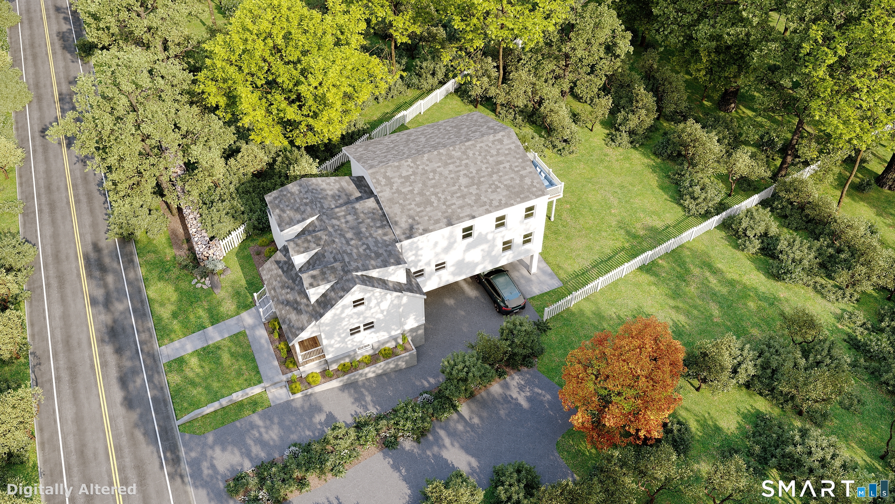 1964 North Benson Road Fairfield, CT 06824 - Photo 1 of 40 Arial
