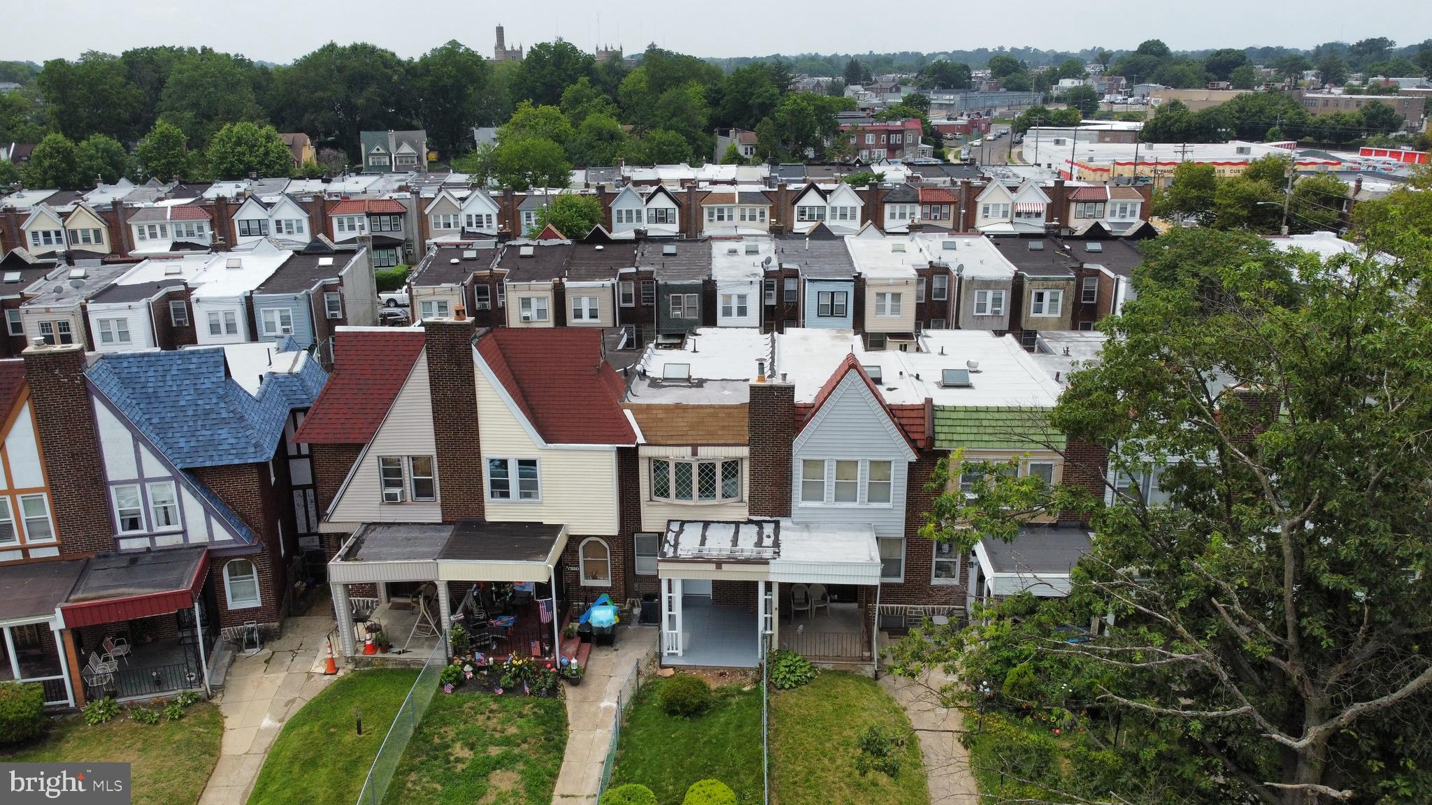 7322 Briar Road Philadelphia, PA 19138 - Photo 4 of 47 house from above