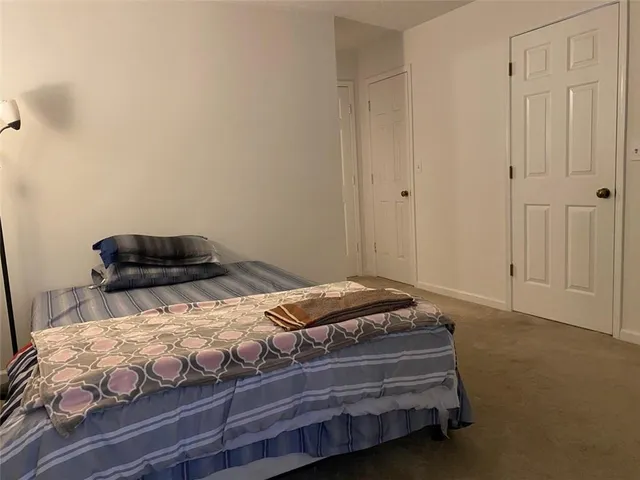 a backyard of a house